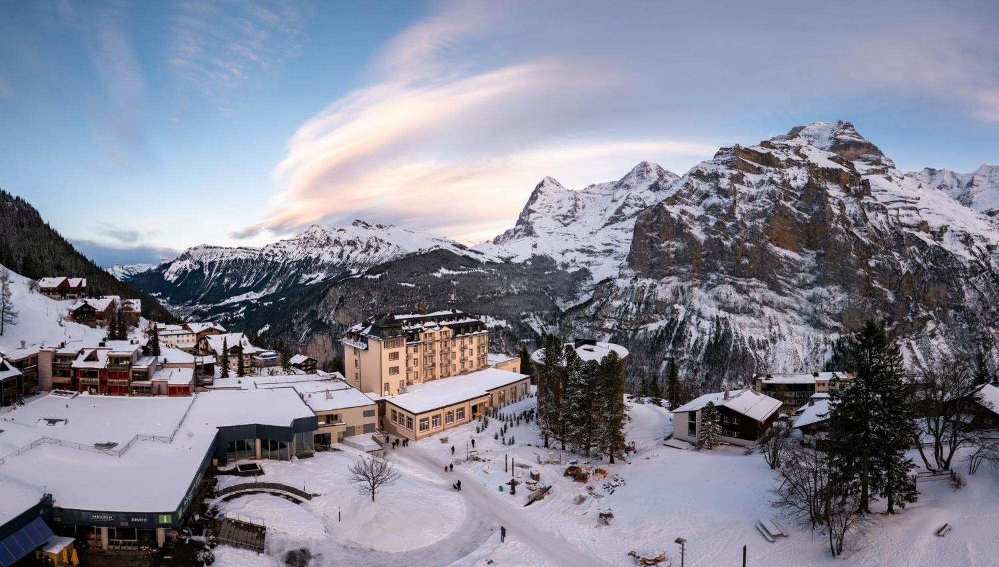 Hotel Muerren Palace Exteriér fotografie