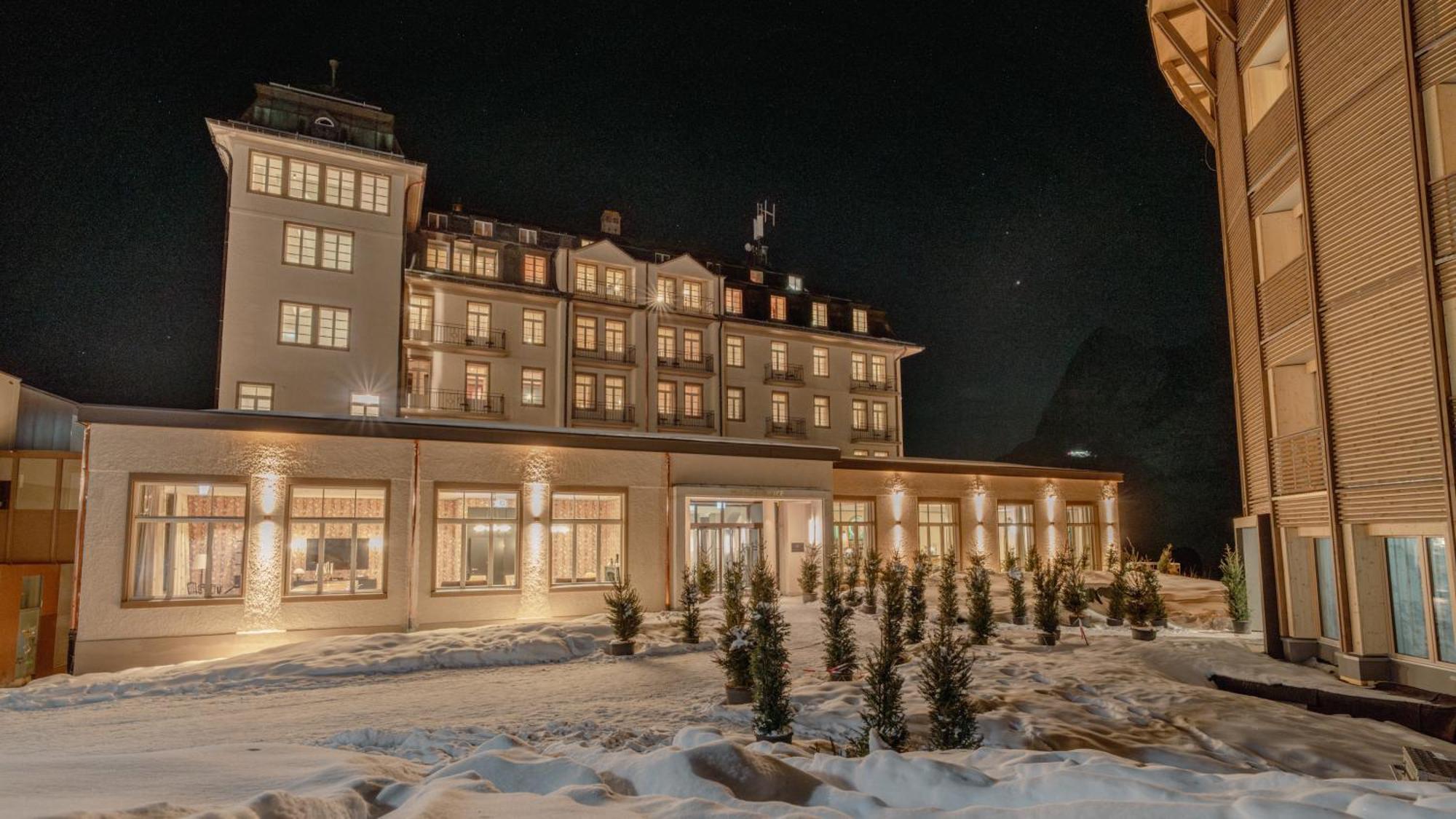 Hotel Muerren Palace Exteriér fotografie