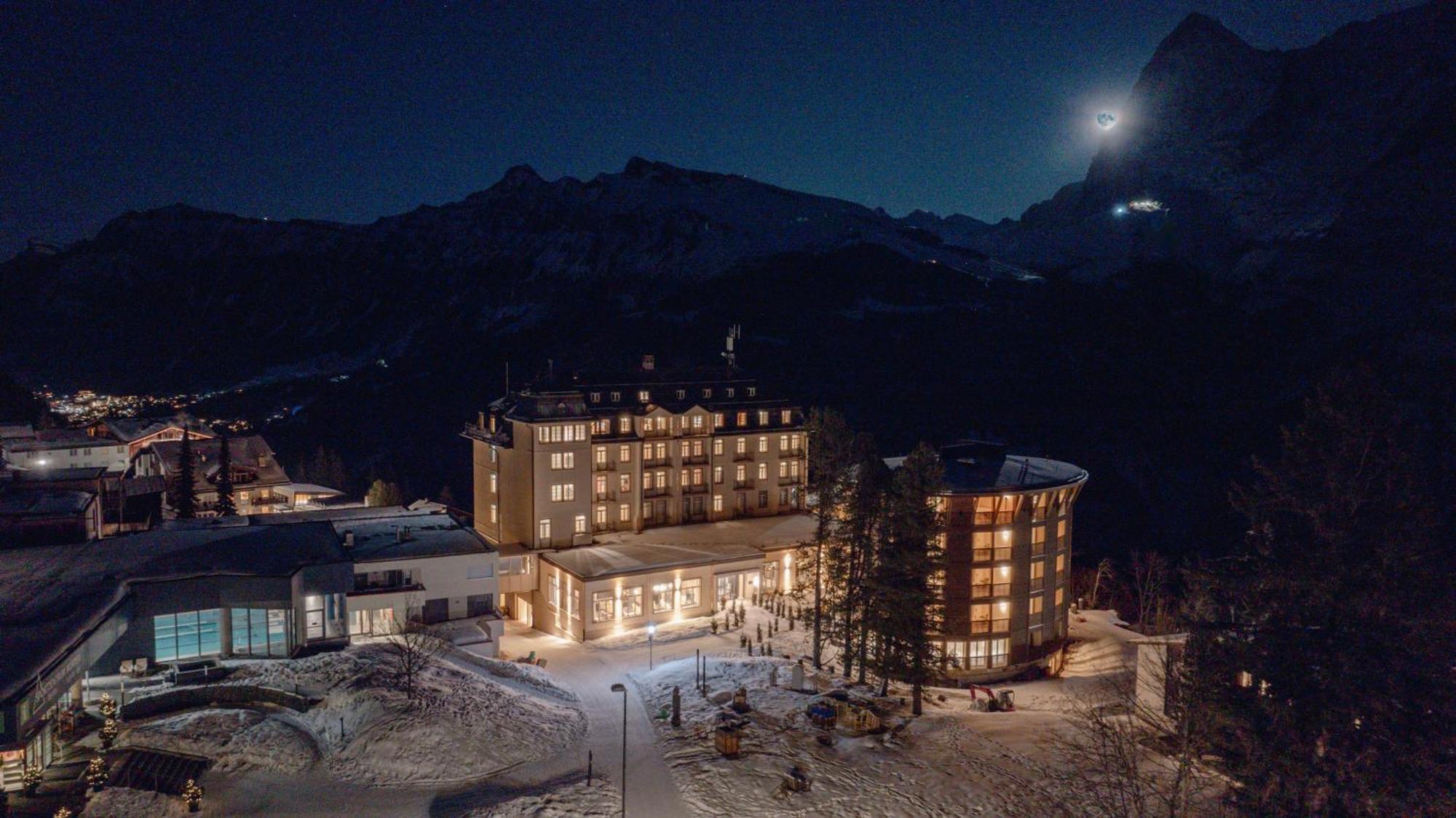 Hotel Muerren Palace Exteriér fotografie