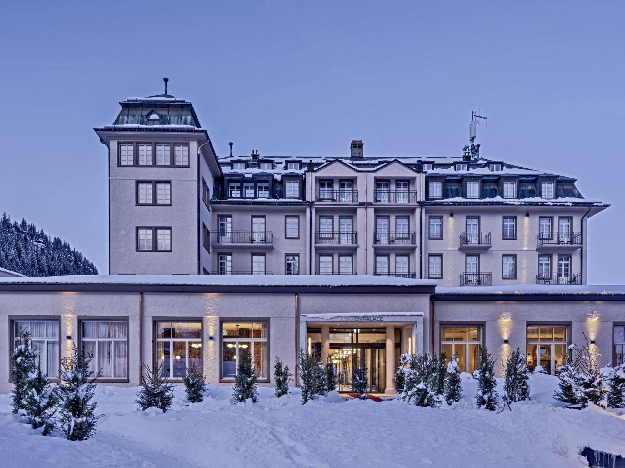 Hotel Muerren Palace Exteriér fotografie