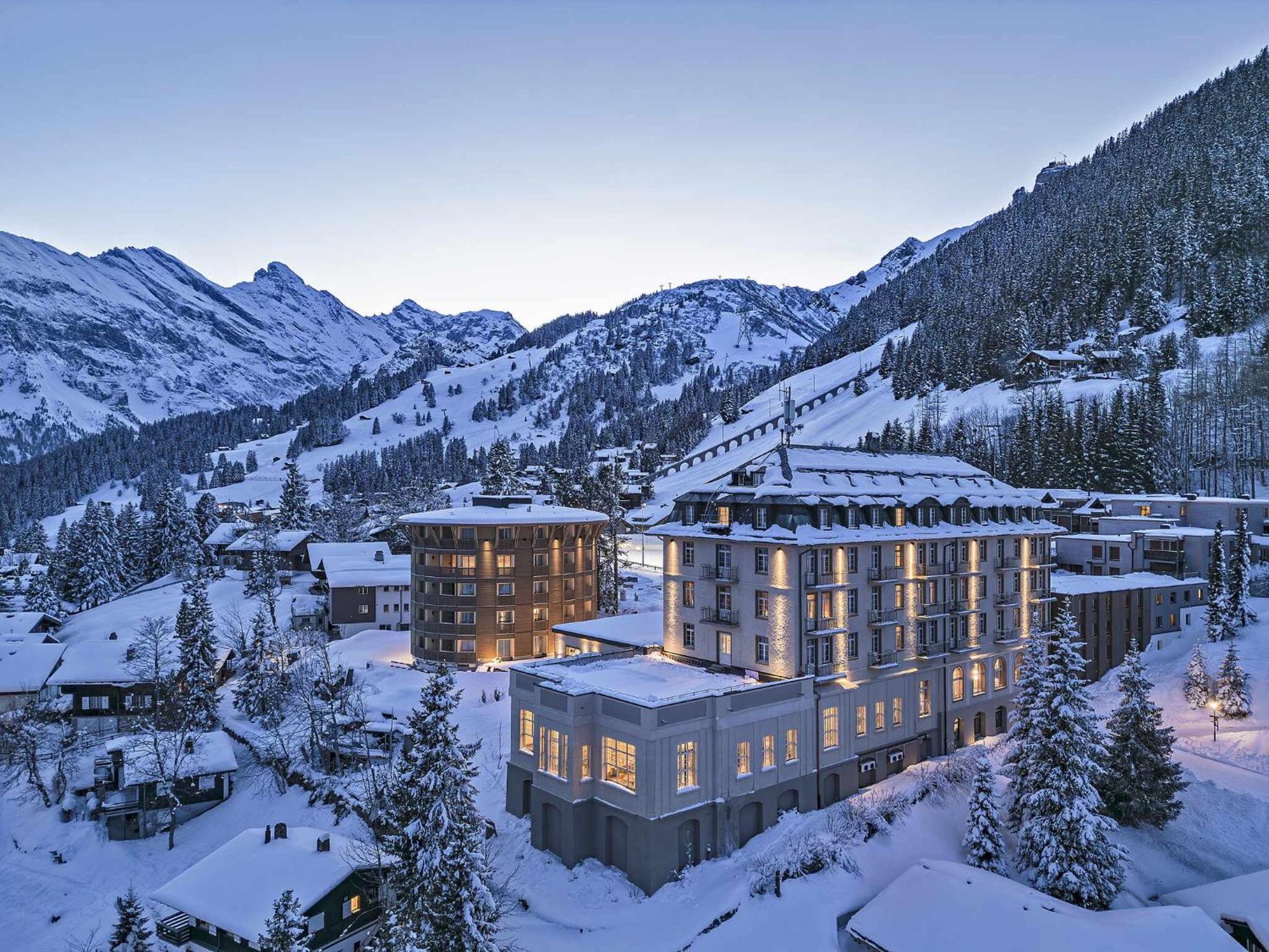 Hotel Muerren Palace Exteriér fotografie