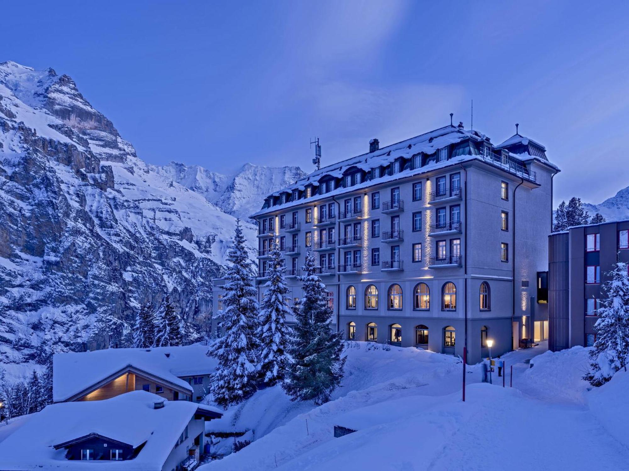Hotel Muerren Palace Exteriér fotografie